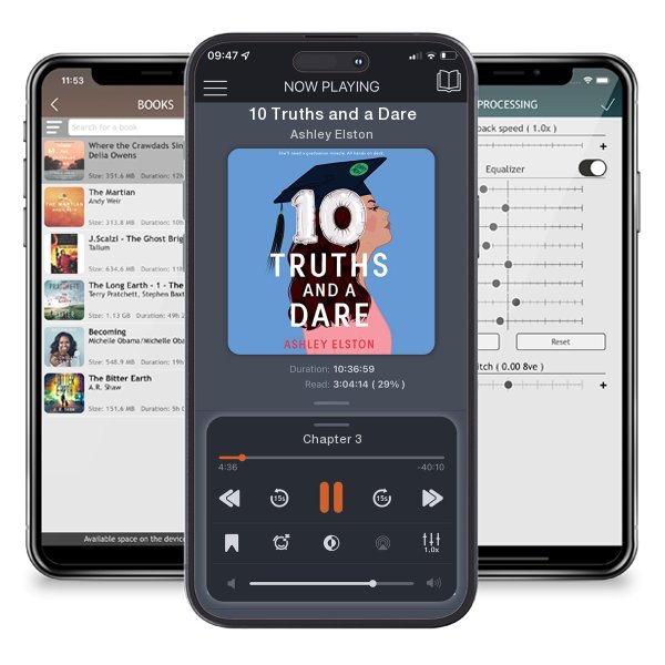 Download fo free audiobook 10 Truths and a Dare by Ashley Elston and listen anywhere on your iOS devices in the ListenBook app.