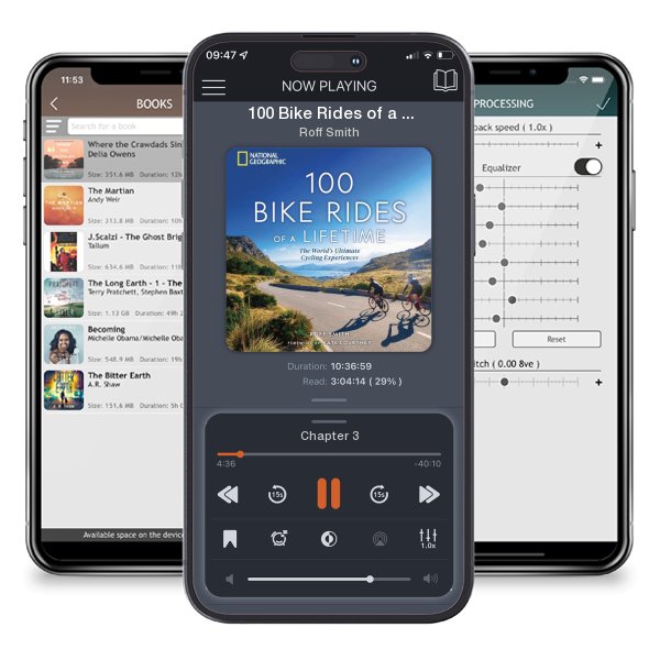Download fo free audiobook 100 Bike Rides of a Lifetime: The World's Ultimate Cycling... by Roff Smith and listen anywhere on your iOS devices in the ListenBook app.