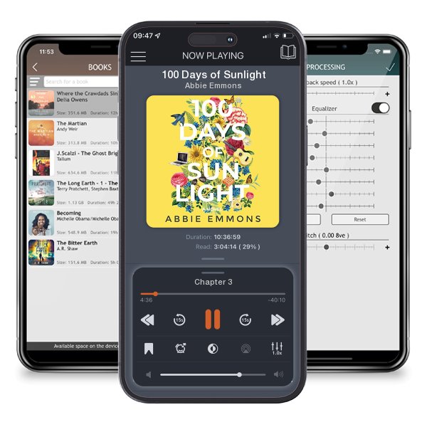 Download fo free audiobook 100 Days of Sunlight by Abbie Emmons and listen anywhere on your iOS devices in the ListenBook app.