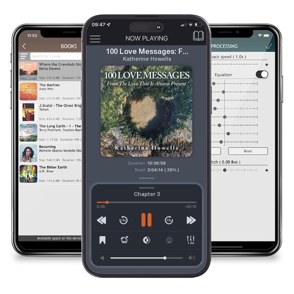 Download fo free audiobook 100 Love Messages: From the Love That Is Always Present by Katherine Howells and listen anywhere on your iOS devices in the ListenBook app.