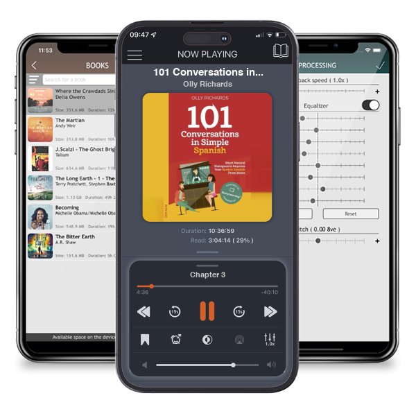 Descargar audiolibro gratis 101 Conversations in Simple Spanish (101 Conversations Spanish Edition, #1) by Olly Richards y escuchar en cualquier lugar en sus dispositivos iOS en la aplicación ListenBook.