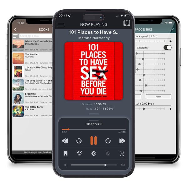 Download fo free audiobook 101 Places to Have Sex Before You Die by Marsha Normandy and listen anywhere on your iOS devices in the ListenBook app.