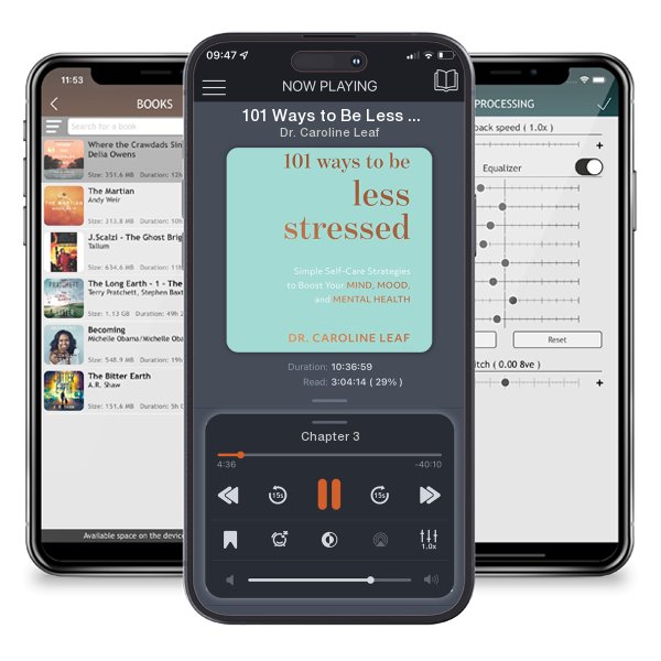 Download fo free audiobook 101 Ways to Be Less Stressed by Dr. Caroline Leaf and listen anywhere on your iOS devices in the ListenBook app.
