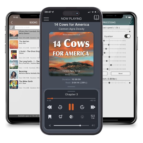 Download fo free audiobook 14 Cows for America by Carmen Agra Deedy and listen anywhere on your iOS devices in the ListenBook app.