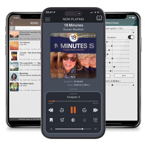 Download fo free audiobook 18 Minutes by Susan MacNeil and listen anywhere on your iOS devices in the ListenBook app.