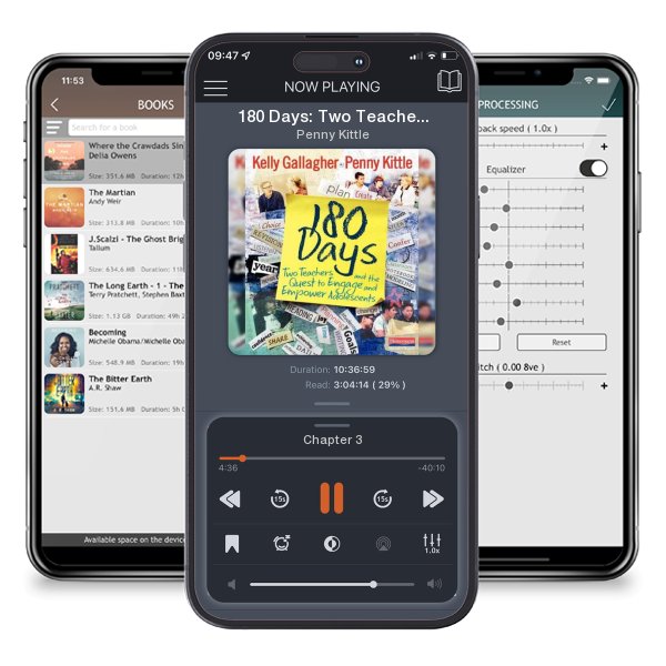 Download fo free audiobook 180 Days: Two Teachers and the Quest to Engage and Empower Adolescents by Penny Kittle and listen anywhere on your iOS devices in the ListenBook app.