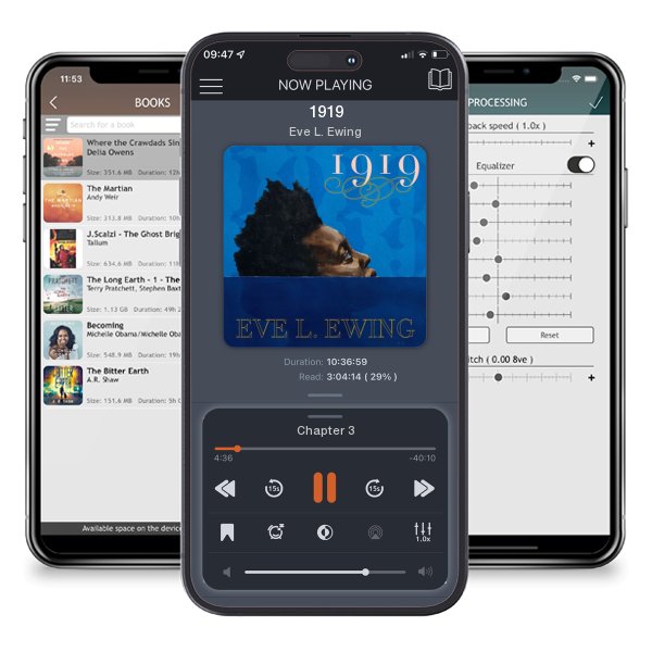 Download fo free audiobook 1919 by Eve L. Ewing and listen anywhere on your iOS devices in the ListenBook app.