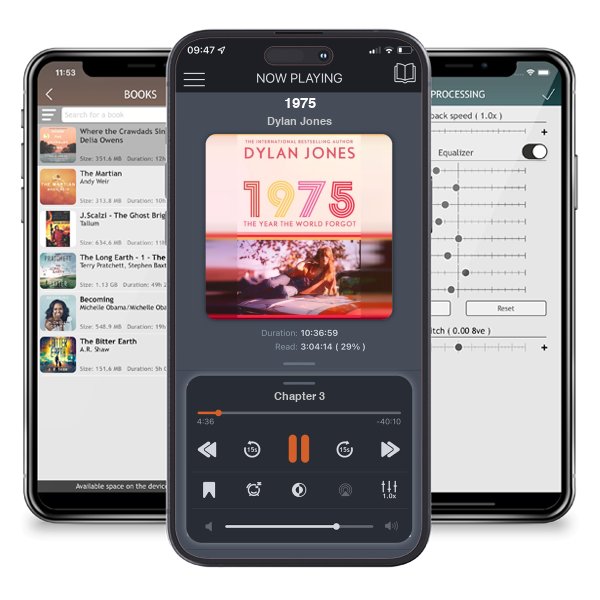 Download fo free audiobook 1975 by Dylan Jones and listen anywhere on your iOS devices in the ListenBook app.