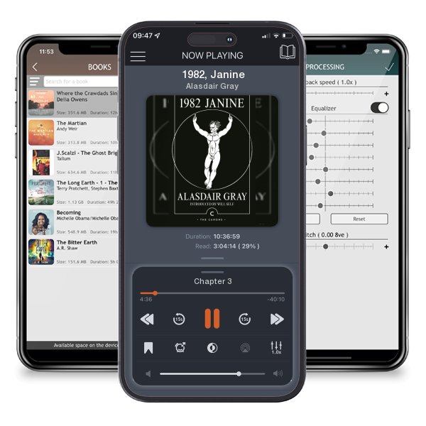 Download fo free audiobook 1982, Janine by Alasdair Gray and listen anywhere on your iOS devices in the ListenBook app.