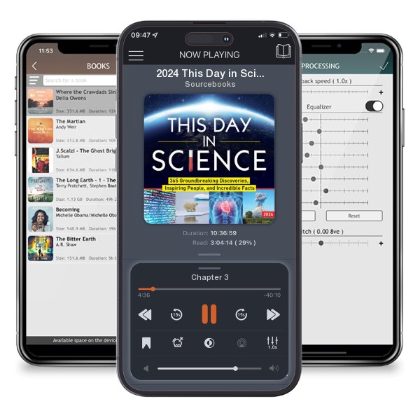 Download fo free audiobook 2024 This Day in Science Boxed Calendar: 365 Groundbreaking Discoveries, Inspiring People, and Incredible Facts (Calendar) by Sourcebooks and listen anywhere on your iOS devices in the ListenBook app.