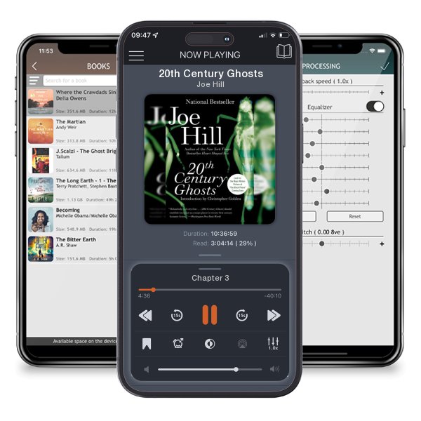 Download fo free audiobook 20th Century Ghosts by Joe Hill and listen anywhere on your iOS devices in the ListenBook app.