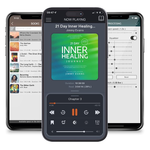 Download fo free audiobook 21 Day Inner Healing Journey by Jimmy Evans and listen anywhere on your iOS devices in the ListenBook app.