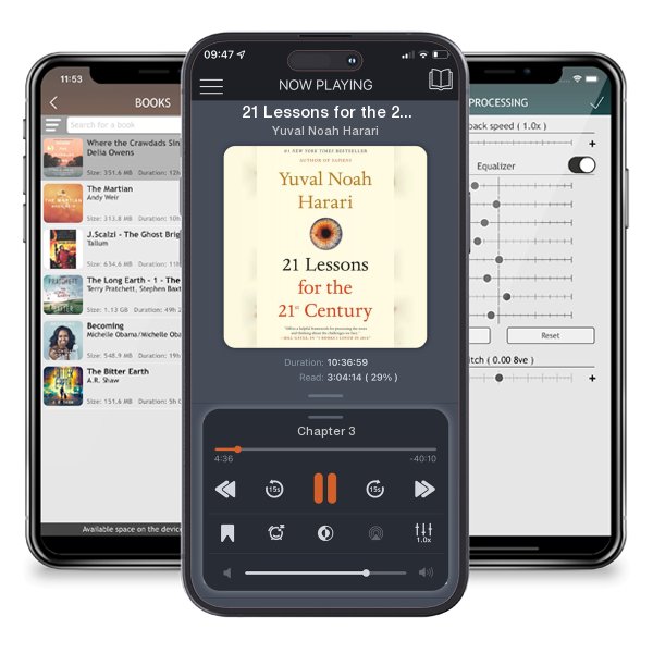 Download fo free audiobook 21 Lessons for the 21st Century by Yuval Noah Harari and listen anywhere on your iOS devices in the ListenBook app.
