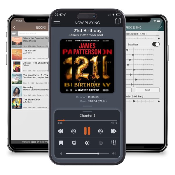 Download fo free audiobook 21st Birthday by James Patterson and Maxine Paetro and listen anywhere on your iOS devices in the ListenBook app.