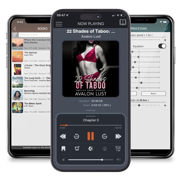 Download fo free audiobook 22 Shades of Taboo: Erotica Short Stories, Quick and Filthy Bedtime Stories for Adults by Avalon Lust and listen anywhere on your iOS devices in the ListenBook app.