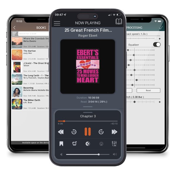 Download fo free audiobook 25 Great French Films: Ebert's Essentials by Roger Ebert and listen anywhere on your iOS devices in the ListenBook app.
