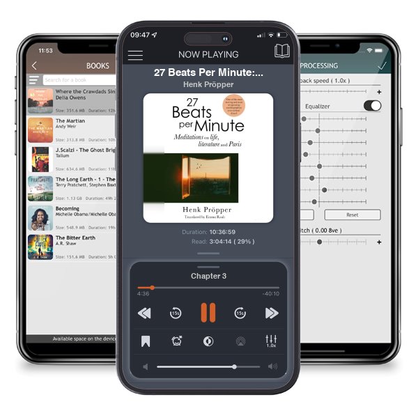 Download fo free audiobook 27 Beats Per Minute: Meditations on Life, Literature and Paris by Henk Pröpper and listen anywhere on your iOS devices in the ListenBook app.