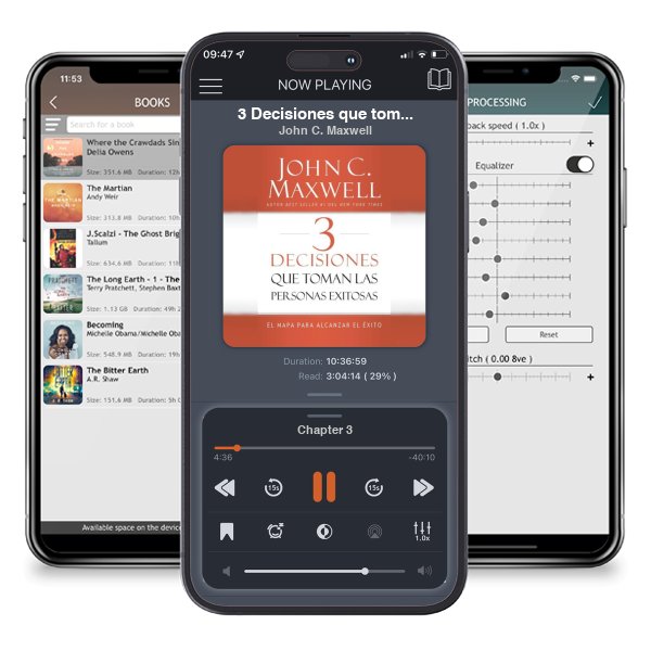 Descargar audiolibro gratis 3 Decisiones que toman las personas exitosas: El mapa para alcanzar el éxito by John C. Maxwell y escuchar en cualquier lugar en sus dispositivos iOS en la aplicación ListenBook.