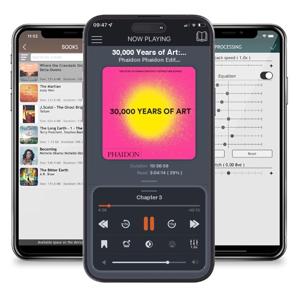 Download fo free audiobook 30,000 Years of Art: The Story of Human Creativity across Time and Space by Phaidon Phaidon Editors and listen anywhere on your iOS devices in the ListenBook app.