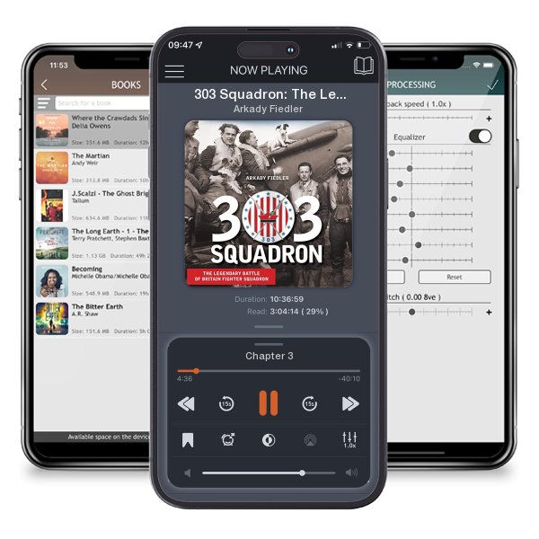 Download fo free audiobook 303 Squadron: The Legendary Battle of Britain Fighter Squadron by Arkady Fiedler and listen anywhere on your iOS devices in the ListenBook app.