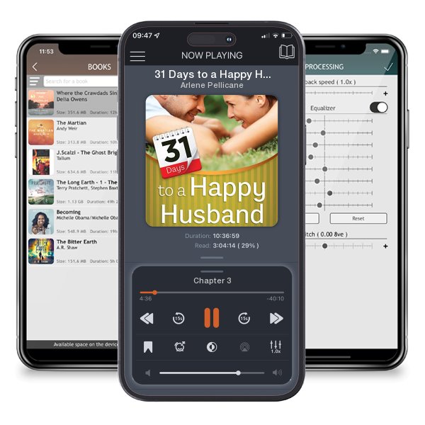 Download fo free audiobook 31 Days to a Happy Husband by Arlene Pellicane and listen anywhere on your iOS devices in the ListenBook app.