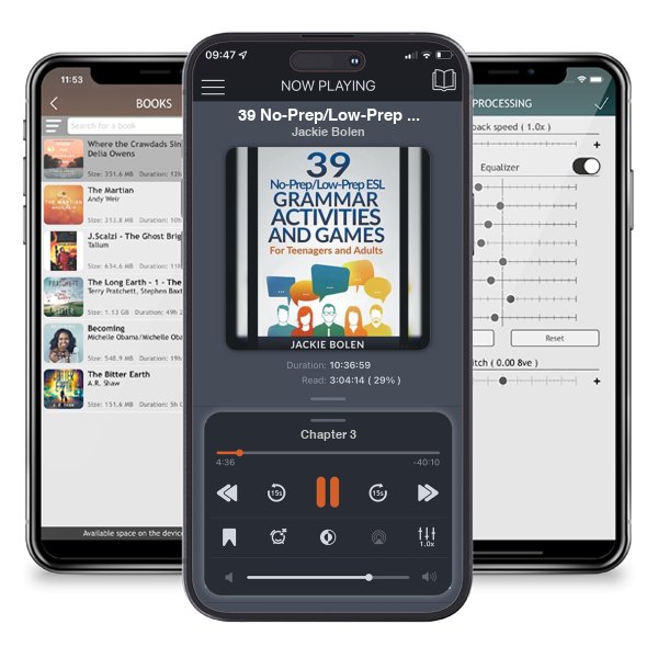 Download fo free audiobook 39 No-Prep/Low-Prep ESL Grammar Activities and Games: For Teenagers and Adults by Jackie Bolen and listen anywhere on your iOS devices in the ListenBook app.