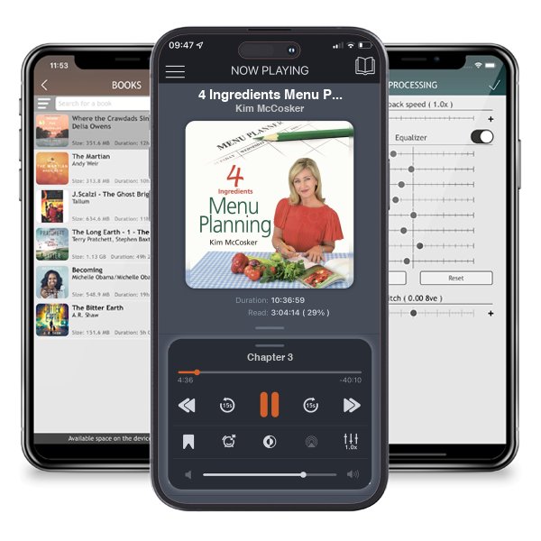 Download fo free audiobook 4 Ingredients Menu Planning by Kim McCosker and listen anywhere on your iOS devices in the ListenBook app.