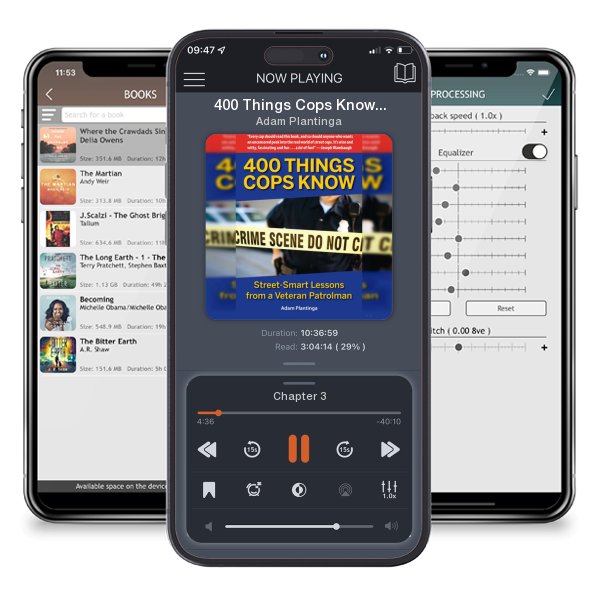 Download fo free audiobook 400 Things Cops Know: Street-Smart Lessons from a Veteran Patrolman by Adam Plantinga and listen anywhere on your iOS devices in the ListenBook app.