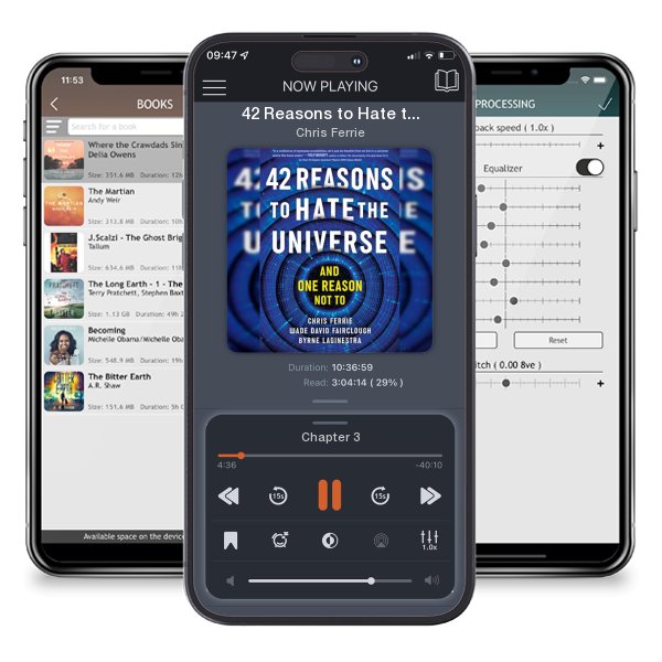 Download fo free audiobook 42 Reasons to Hate the Universe: (And One Reason Not To) by Chris Ferrie and listen anywhere on your iOS devices in the ListenBook app.