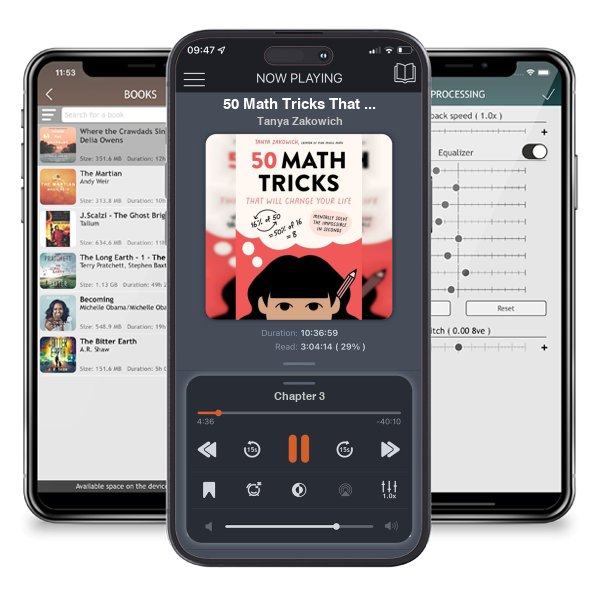 Download fo free audiobook 50 Math Tricks That Will Change Your Life: Mentally Solve the... by Tanya Zakowich and listen anywhere on your iOS devices in the ListenBook app.