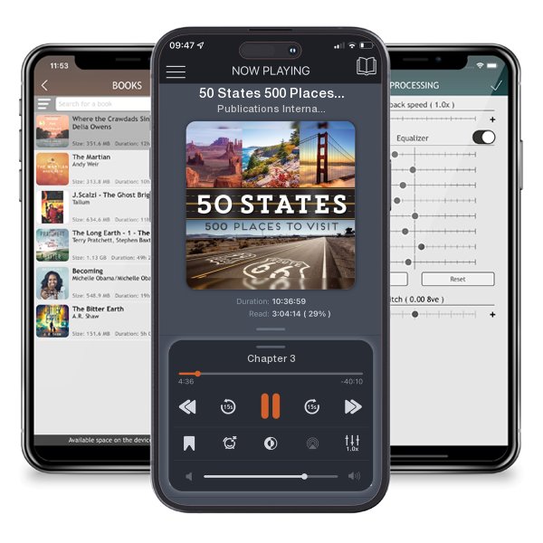 Download fo free audiobook 50 States 500 Places to Visit by Publications International Ltd and listen anywhere on your iOS devices in the ListenBook app.