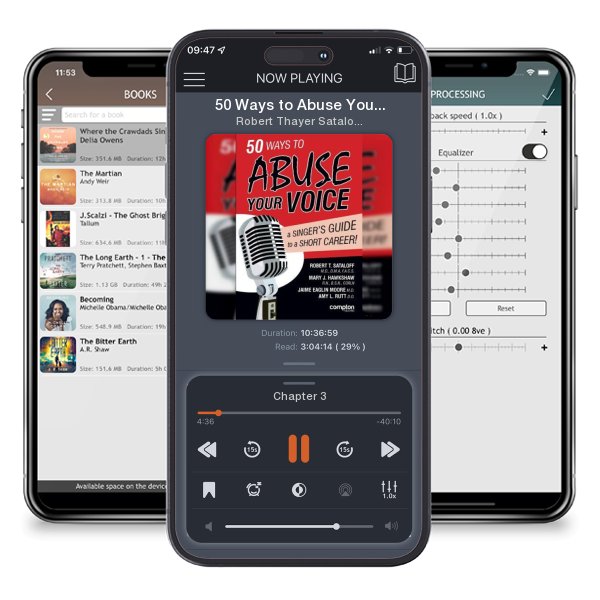 Download fo free audiobook 50 Ways to Abuse Your Voice: A Singer's Guide to a Short Career by Robert Thayer Sataloff and listen anywhere on your iOS devices in the ListenBook app.