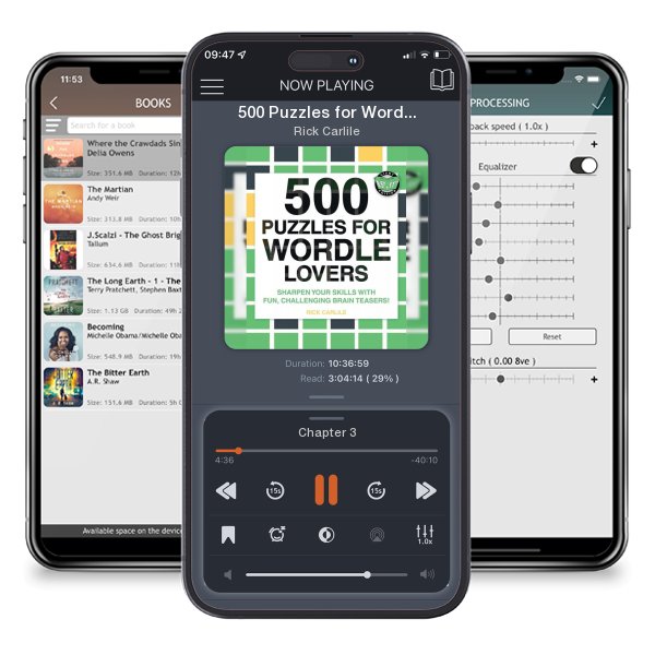 Download fo free audiobook 500 Puzzles for Wordle Lovers: Sharpen Your Skills with Fun,... by Rick Carlile and listen anywhere on your iOS devices in the ListenBook app.