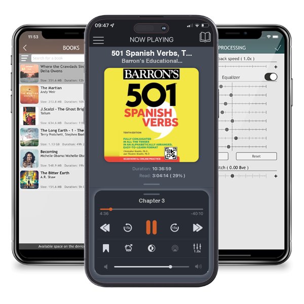 Descargar audiolibro gratis 501 Spanish Verbs, Tenth Edition by Barron's Educational Series y escuchar en cualquier lugar en sus dispositivos iOS en la aplicación ListenBook.