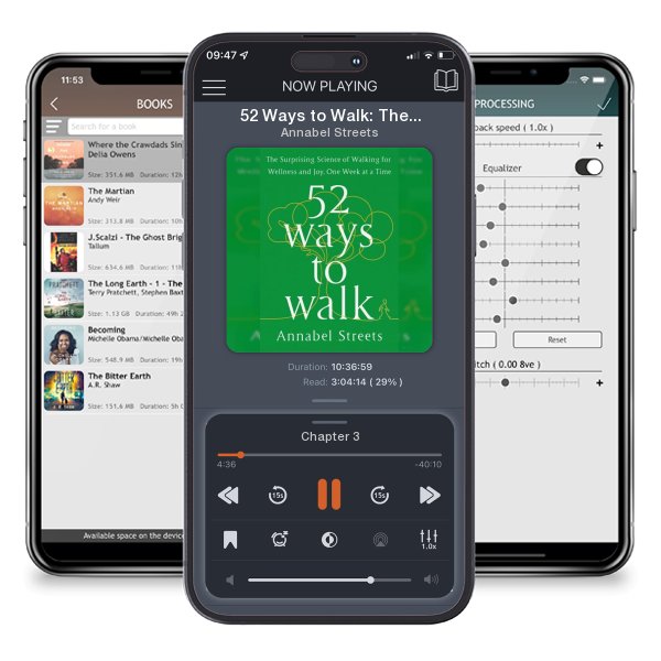 Download fo free audiobook 52 Ways to Walk: The Surprising Science of Walking for... by Annabel Streets and listen anywhere on your iOS devices in the ListenBook app.
