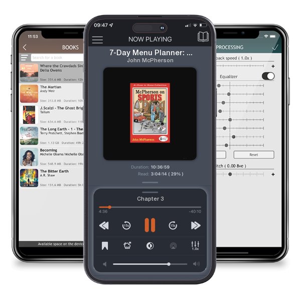 Download fo free audiobook 7-Day Menu Planner: Spring by John McPherson and listen anywhere on your iOS devices in the ListenBook app.