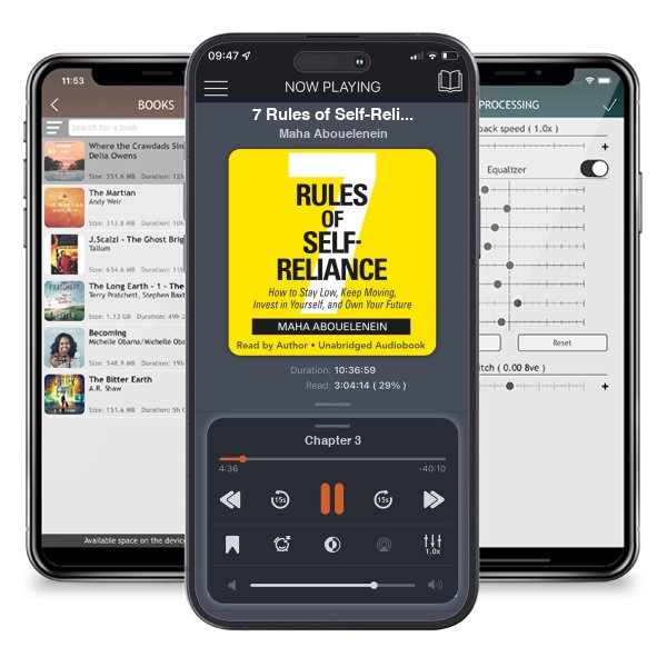 Download fo free audiobook 7 Rules of Self-Reliance: How to Stay Low, Keep Moving, Invest in Yourself, and Own Your Future by Maha Abouelenein and listen anywhere on your iOS devices in the ListenBook app.