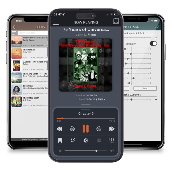 Download fo free audiobook 75 Years of Universal Monsters by John L. Flynn and listen anywhere on your iOS devices in the ListenBook app.