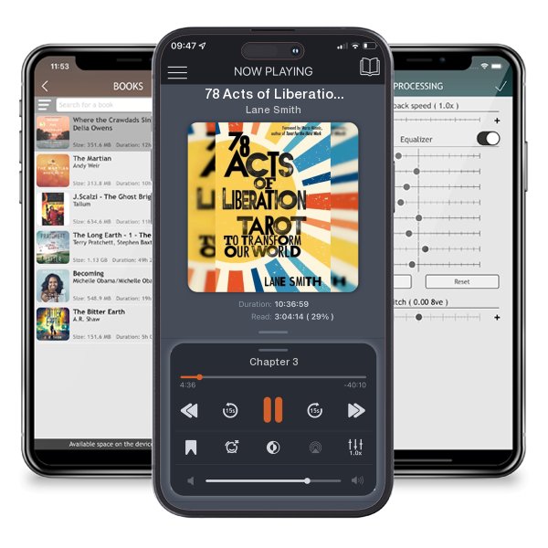 Download fo free audiobook 78 Acts of Liberation: Tarot to Transform Our World by Lane Smith and listen anywhere on your iOS devices in the ListenBook app.