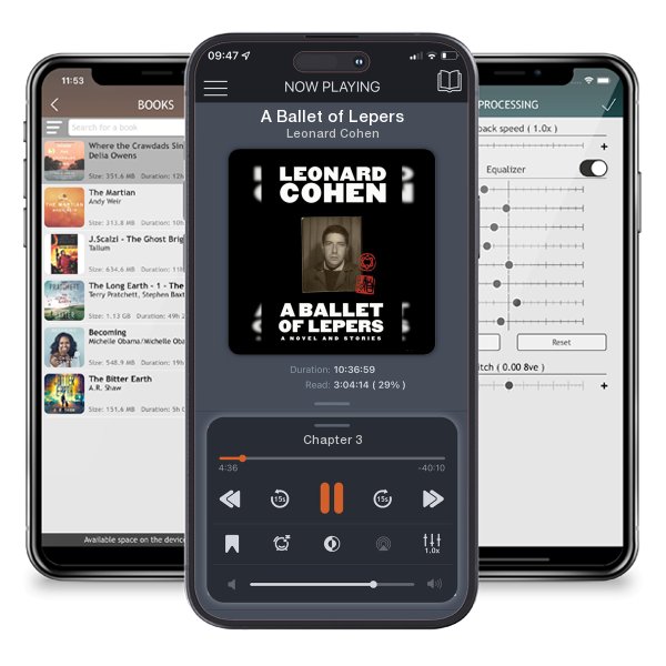 Download fo free audiobook A Ballet of Lepers by Leonard Cohen and listen anywhere on your iOS devices in the ListenBook app.