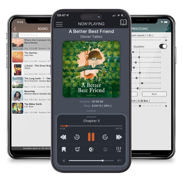 Download fo free audiobook A Better Best Friend by Olivier Tallec and listen anywhere on your iOS devices in the ListenBook app.