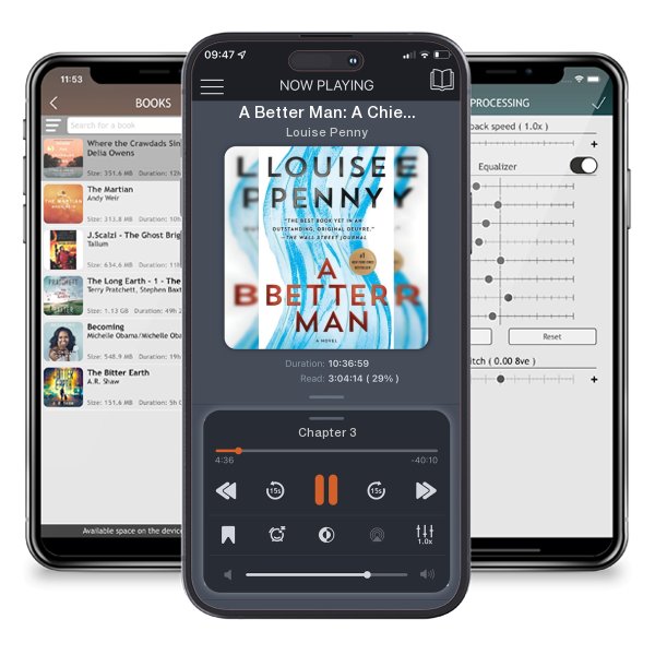 Download fo free audiobook A Better Man: A Chief Inspector Gamache Novel by Louise Penny and listen anywhere on your iOS devices in the ListenBook app.