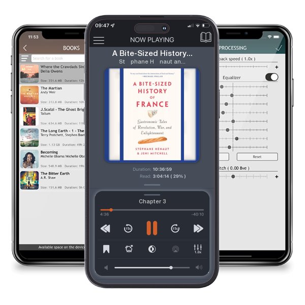 Download fo free audiobook A Bite-Sized History of France: Gastronomic Tales of... by Stéphane Hénaut and Jeni Mitchell and listen anywhere on your iOS devices in the ListenBook app.