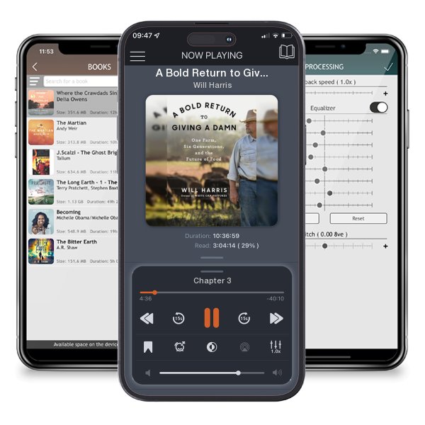 Download fo free audiobook A Bold Return to Giving a Damn: One Farm, Six Generations,... by Will Harris and listen anywhere on your iOS devices in the ListenBook app.