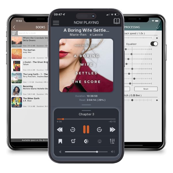 Download fo free audiobook A Boring Wife Settles the Score by Marie-Renée Lavoie and listen anywhere on your iOS devices in the ListenBook app.