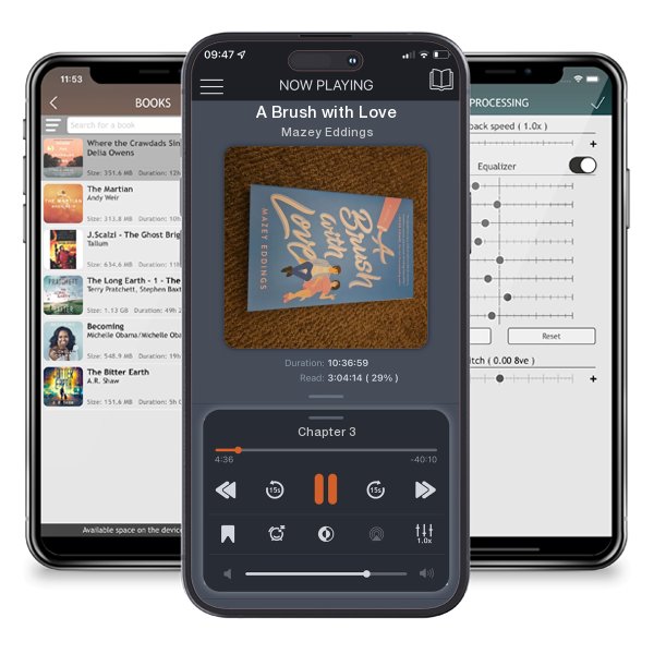 Download fo free audiobook A Brush with Love by Mazey Eddings and listen anywhere on your iOS devices in the ListenBook app.