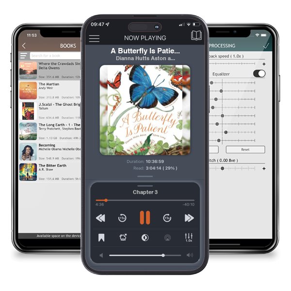 Download fo free audiobook A Butterfly Is Patient: (Nature Books for Kids, Children's... by Dianna Hutts Aston and Sylvia Long and listen anywhere on your iOS devices in the ListenBook app.