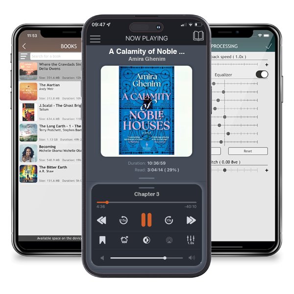 Download fo free audiobook A Calamity of Noble Houses by Amira Ghenim and listen anywhere on your iOS devices in the ListenBook app.