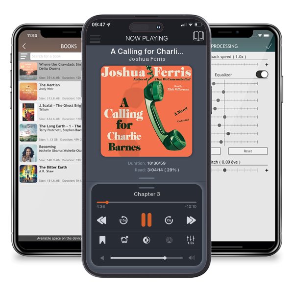Download fo free audiobook A Calling for Charlie Barnes by Joshua Ferris and listen anywhere on your iOS devices in the ListenBook app.