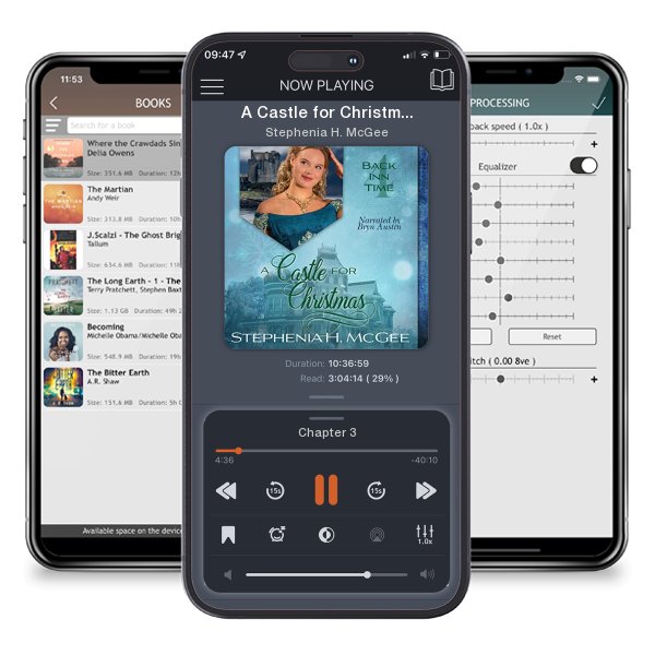 Download fo free audiobook A Castle for Christmas by Stephenia H. McGee and listen anywhere on your iOS devices in the ListenBook app.